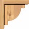 Ekena Millwork Alpine Smooth Corbel w/Backplate, Western Red Cedar, 5 1/2"W x 8"D x 8"H COR06X08X08ALP01SWR - alternate 2